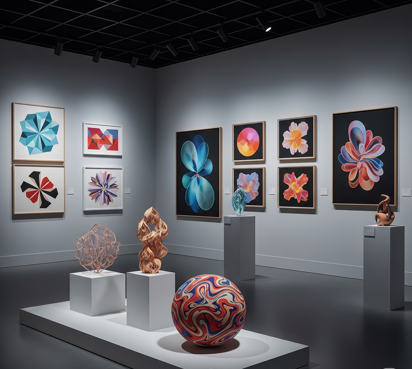 Abstract AI Art Series